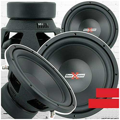 1x SoundXtreme ST-412 Premium Elite 12 Inch Car Audio Subwoofer 2000 Watts Max Power Dual 4 Ohm Voice Coil High Power Bass Surround Sound 12 1x SoundXtreme ST-412 Premium Elite 12 Inch Car Audio Subwoofer 2000 Watts Max Power Dual 4 Ohm Voice Coil High Power Bass Surround Sound 12